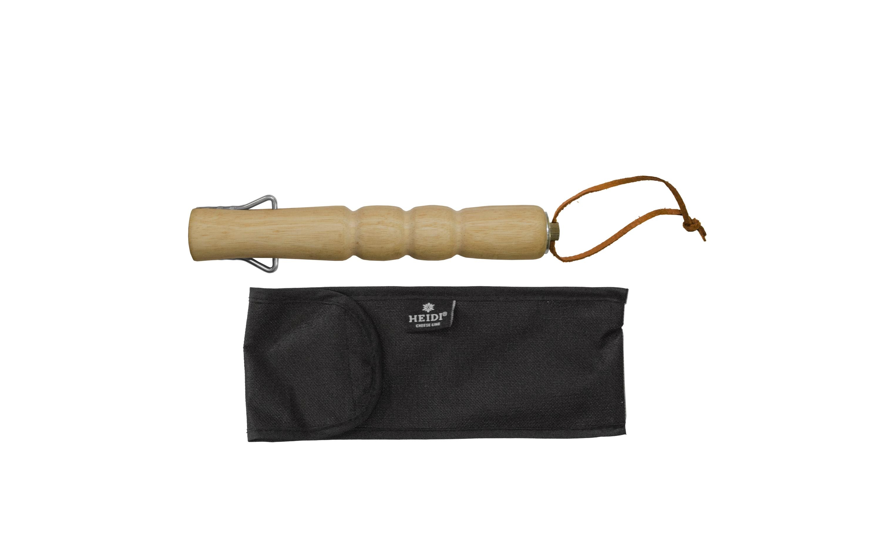 Heidi Cheese Line Grillgabel ausziehbar Silber