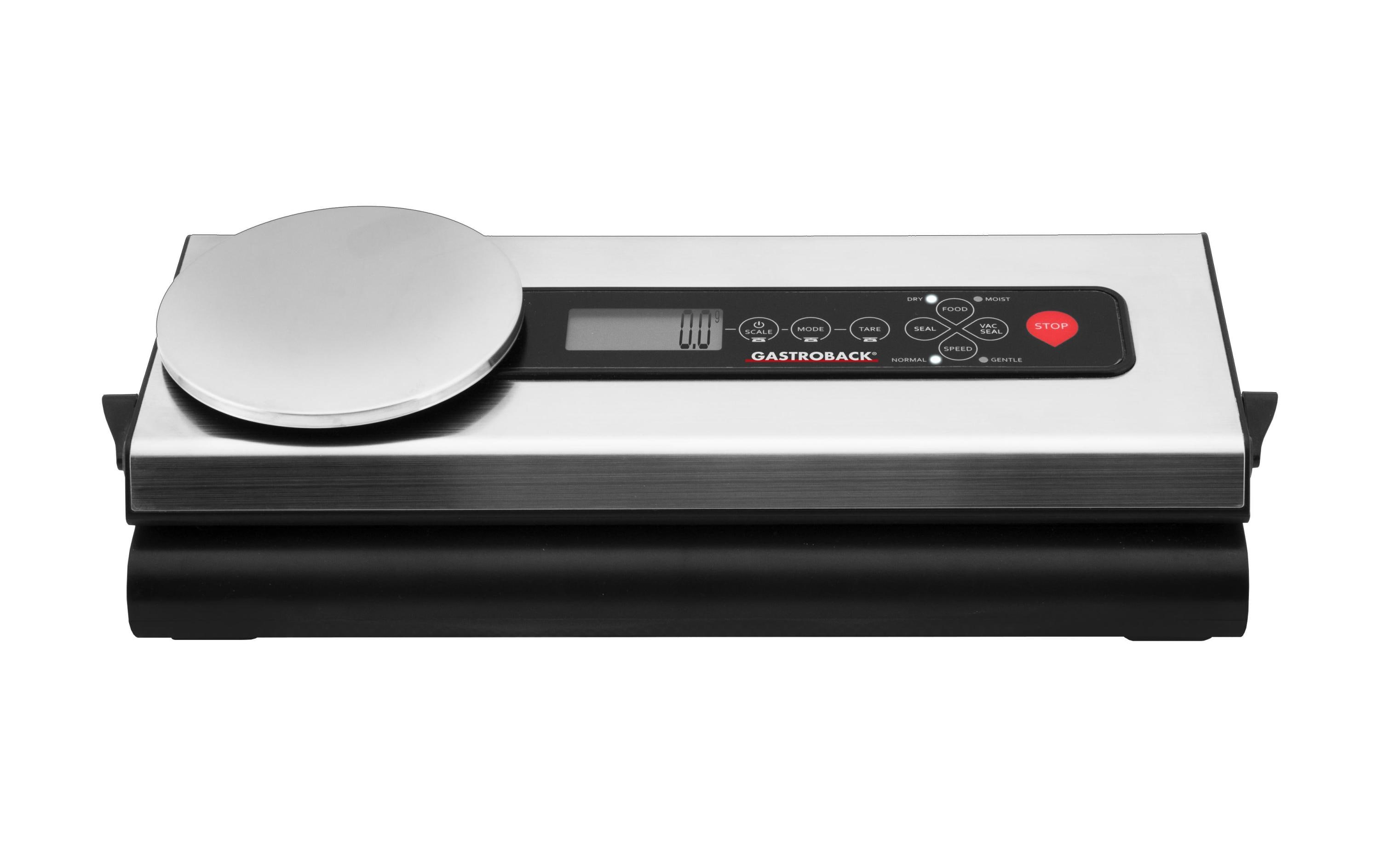 Gastroback Vakuumiergerät Design Advanced Scale Silber Gastroback Vakuumiergerät Design Advanced Scale Silber