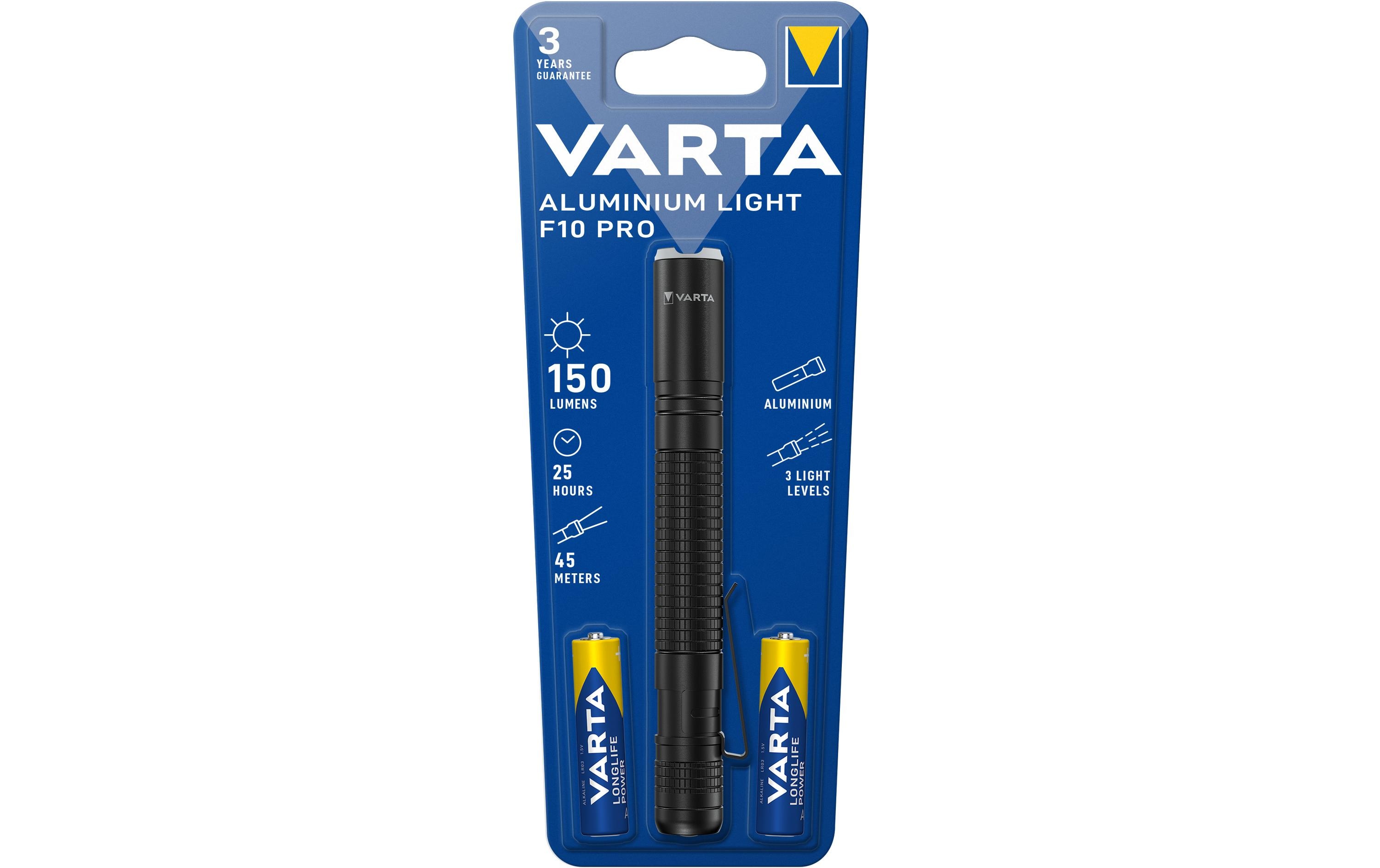Varta Taschenlampe Light F10 Pro