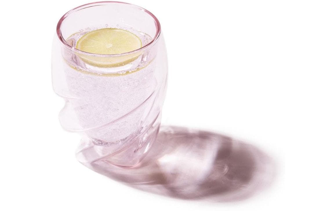 Bodum Pavina Paris Doppelwandgläser 270 ml, 6 Stück, Pink