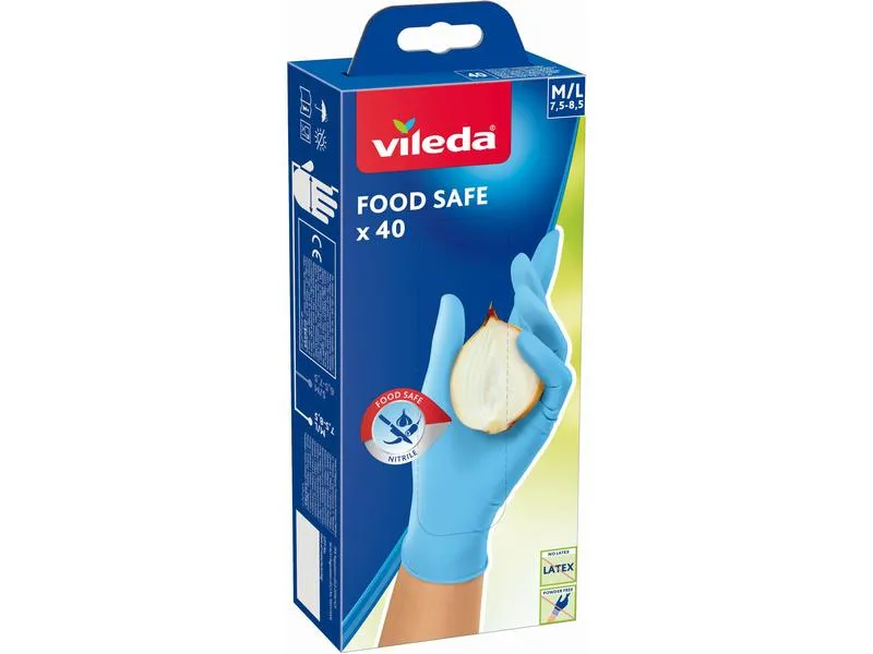 Vileda Einweghandschuh M/L 40 Stück Vileda Einweghandschuh M/L 40 Stück