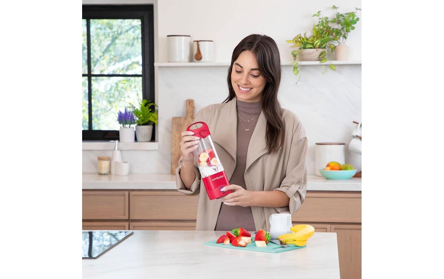 NUTRiBULLET Smoothie Maker Portable Magenta