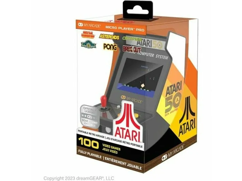 MyArcade Spielkonsole Atari Micro Player Pro MyArcade Spielkonsole Atari Micro Player Pro