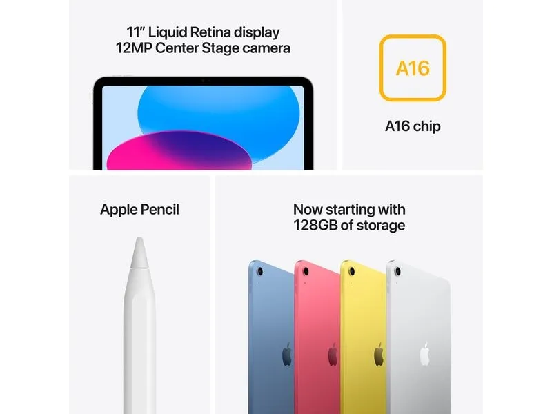 Apple iPad A16 2025 Cellular 256 GB Blau Apple iPad A16 2025 Cellular 256 GB Blau