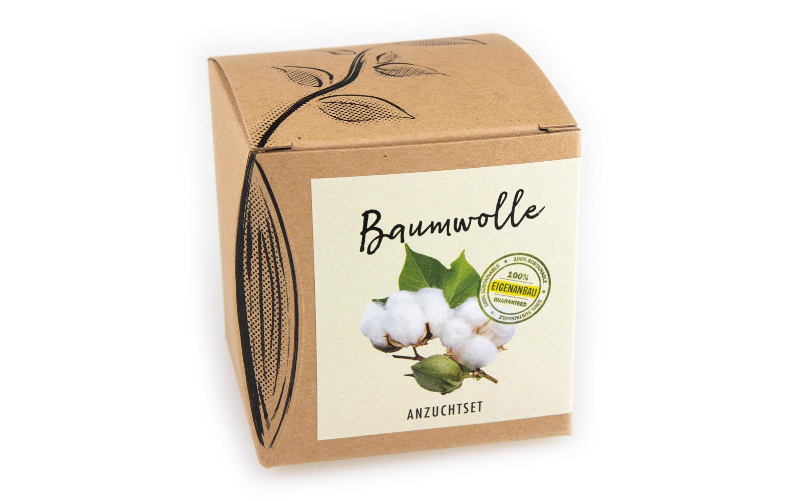 Naturkraftwerk Anzuchtset Saatgut der Topfbaumwolle