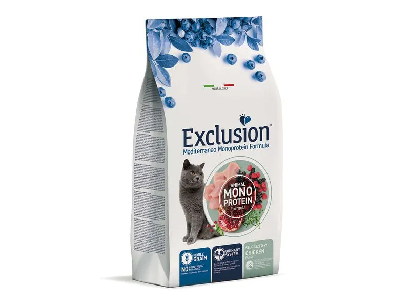 Exclusion Trockenfutter 7+ Sterillized Chicken, 1.5 kg Exclusion Trockenfutter 7+ Sterillized Chicken, 1.5 kg