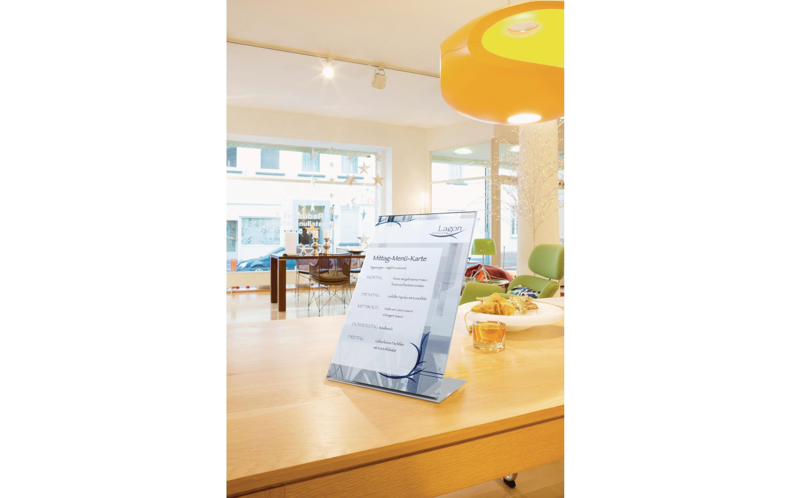 DURABLE Tischaufsteller Murama A4