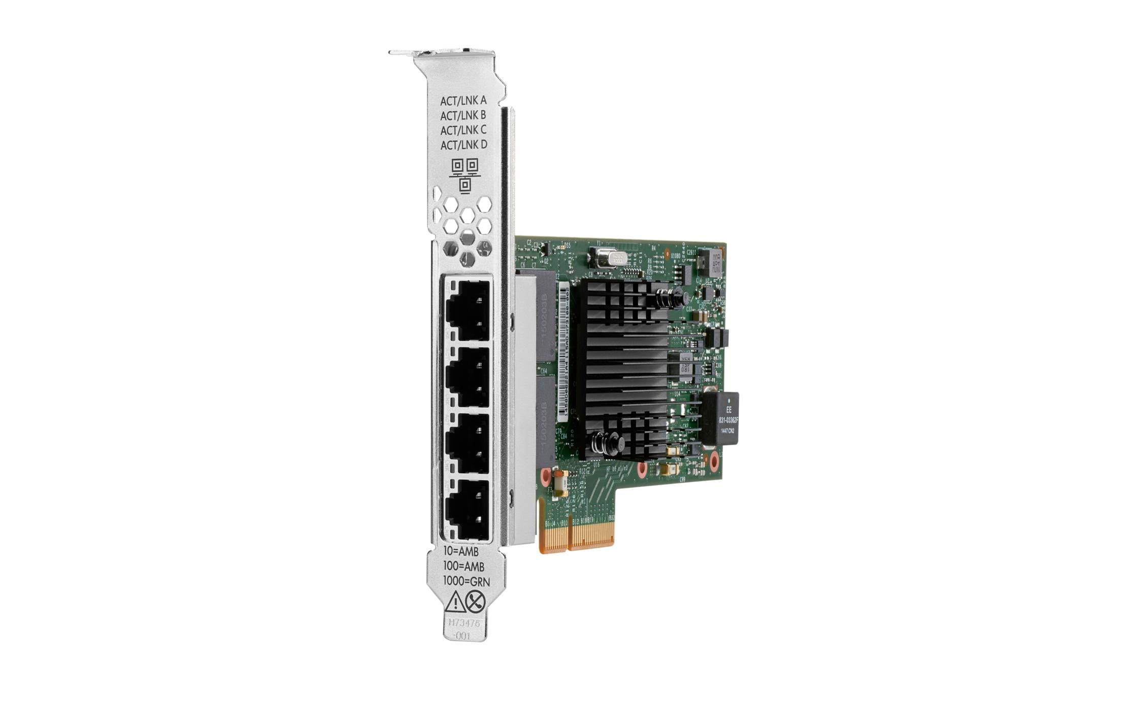 HPE Netzwerkkarte P51178-B21 1Gbps PCI-Express x4 HPE Netzwerkkarte P51178-B21 1Gbps PCI-Express x4