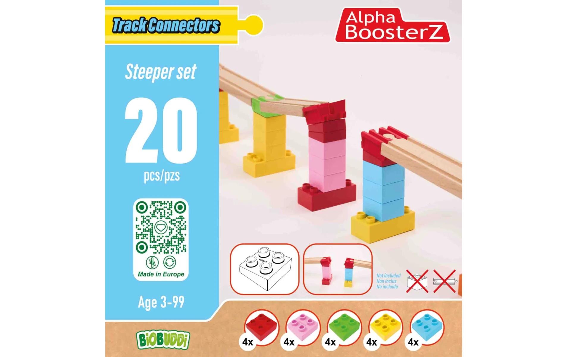 AlphaBoosterz TrackConnectors – Steeper Set AlphaBoosterz TrackConnectors – Steeper Set