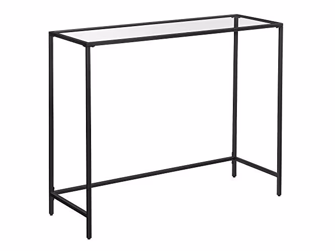 VASAGLE Konsolentisch 100 x 35 x 80 cm, Schwarz VASAGLE Konsolentisch 100 x 35 x 80 cm, Schwarz