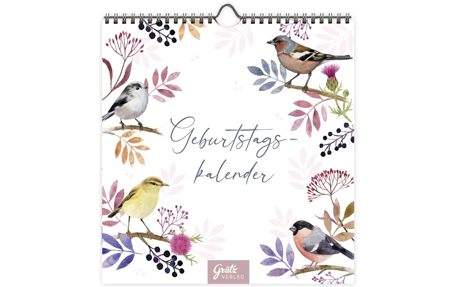 Grätz Geburtstagskalender Blätterrauschen 20 x 20.5 x 0.7 cm Grätz Geburtstagskalender Blätterrauschen 20 x 20.5 x 0.7 cm