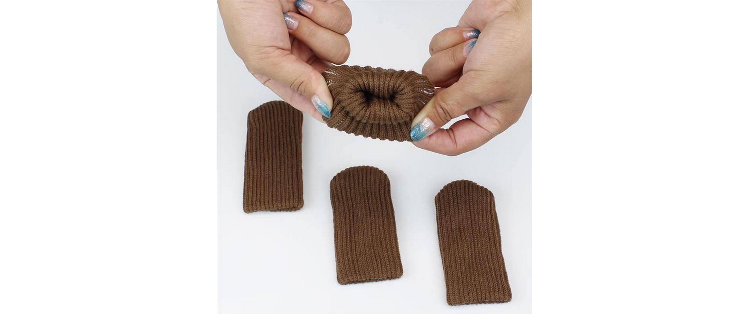 Dameco Bodenschoner Katzenpfoten Schwarz/Weiss