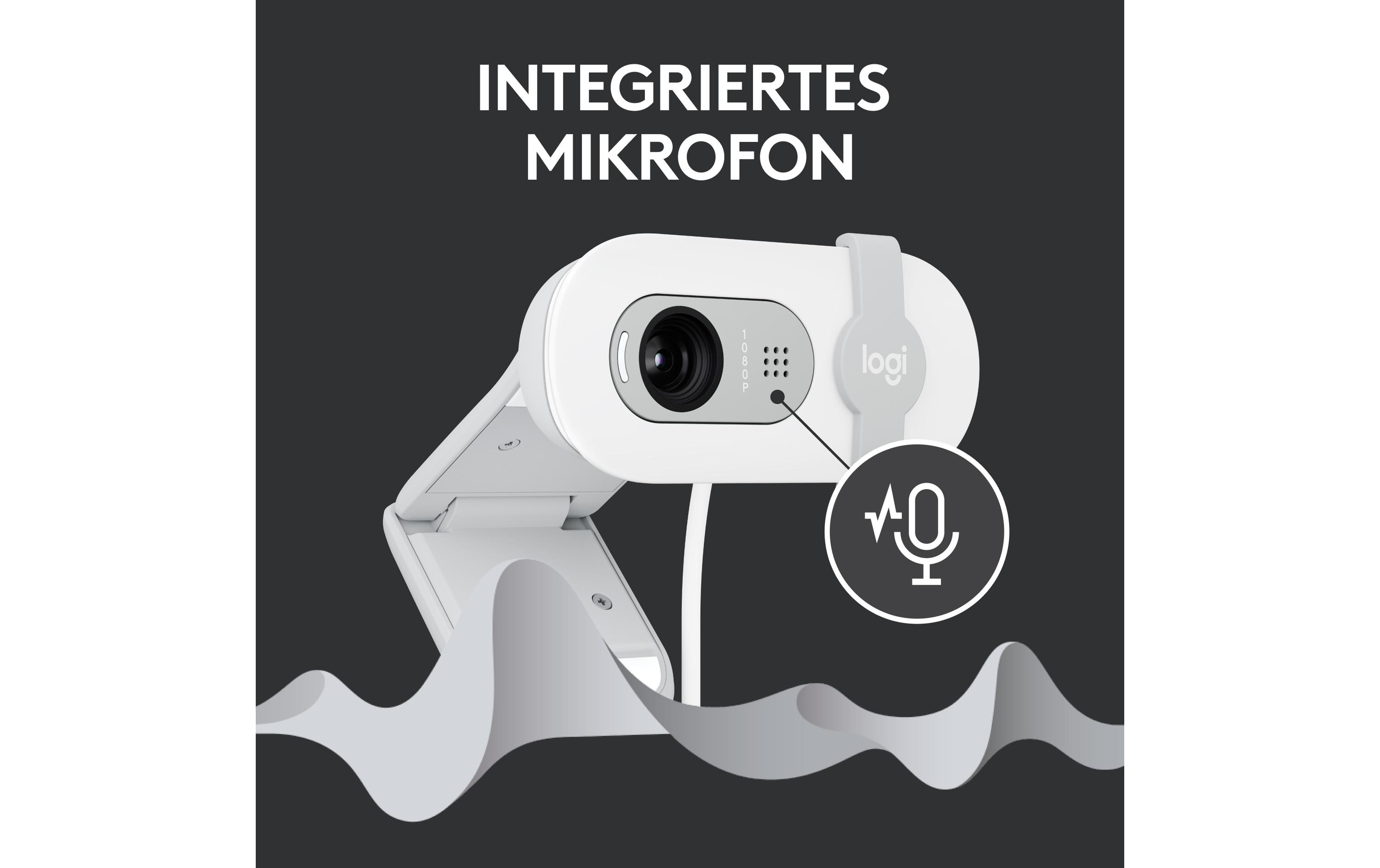 Logitech Brio 100 Weiss
