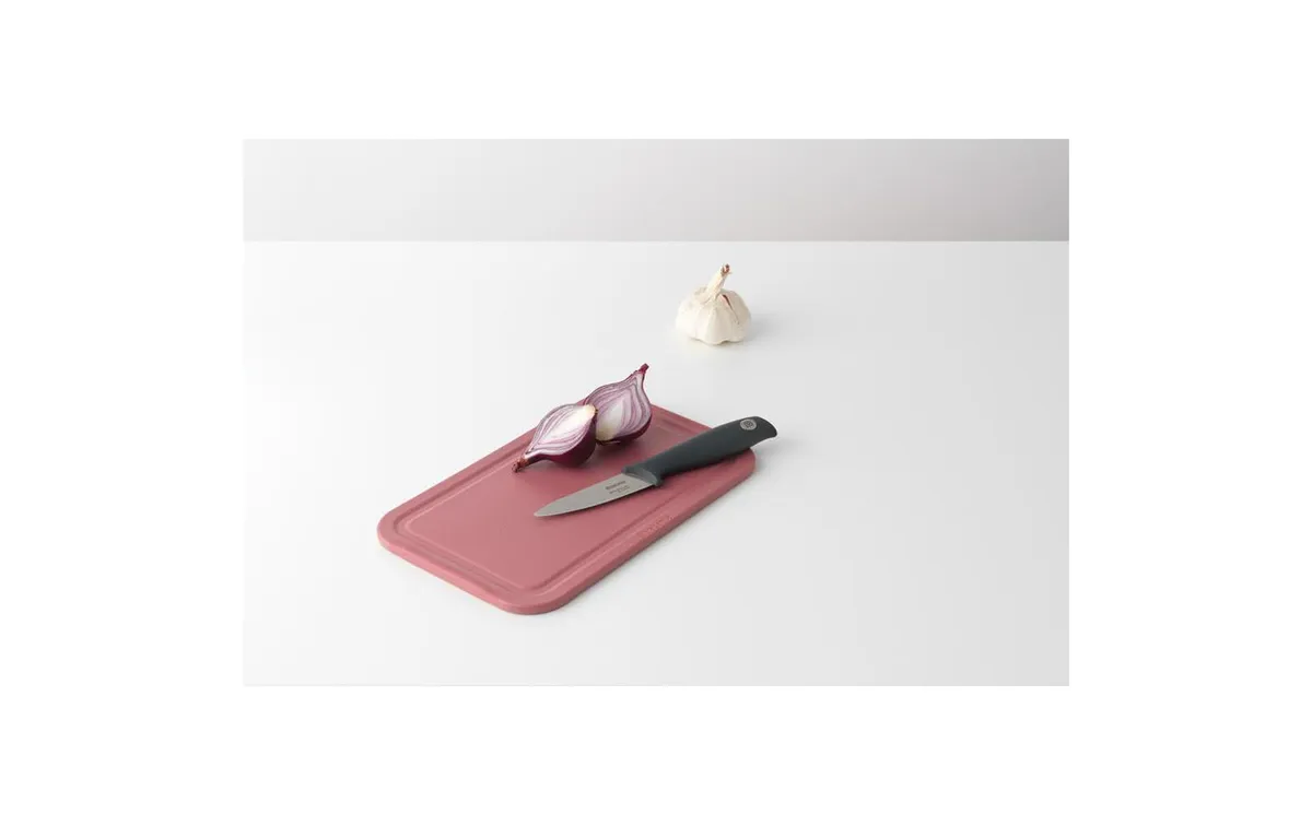 Brabantia Schneidebrett Tasty+ 25 cm x 16 cm, Rot Brabantia Schneidebrett Tasty+ 25 cm x 16 cm, Rot