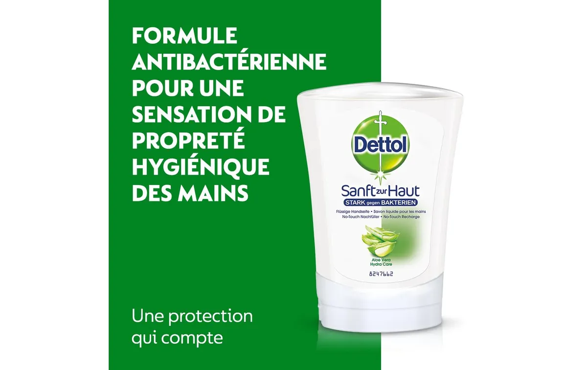Dettol Seife No-Touch Nachfüller Aloe Vera 250 ml Dettol Seife No-Touch Nachfüller Aloe Vera 250 ml