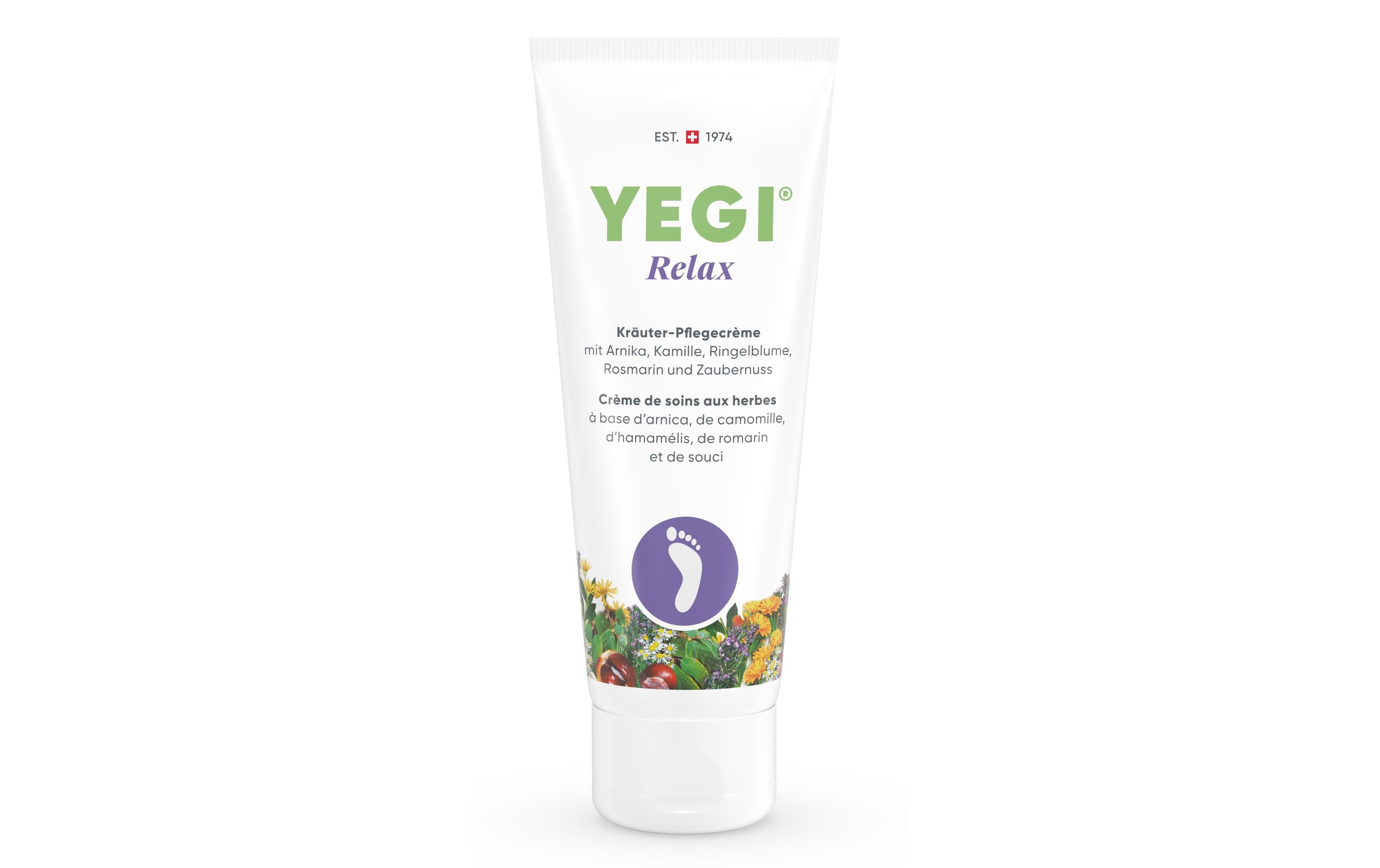 Yegi Fusscrème Relax Kräuter 75 ml1 Stück