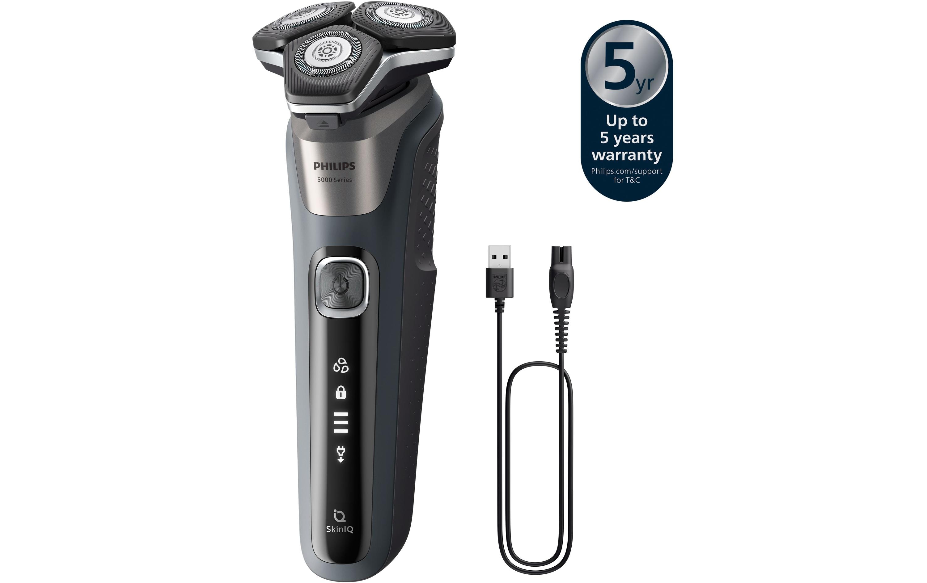Philips Herrenrasierer Series 5000 S5887/69 mit Reinigungsstation Philips Herrenrasierer Series 5000 S5887/69 mit Reinigungsstation