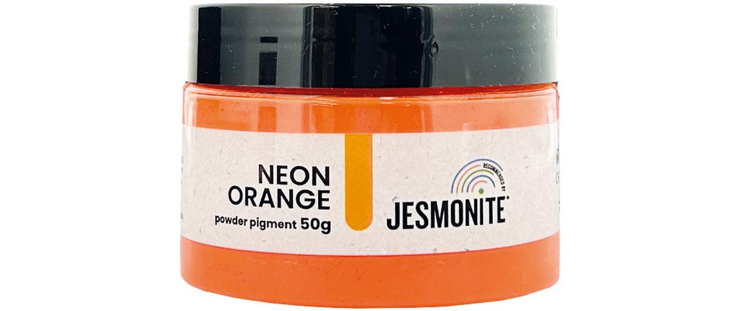 Jesmonite Farbpigmente Neon Pulver Orange, 50g