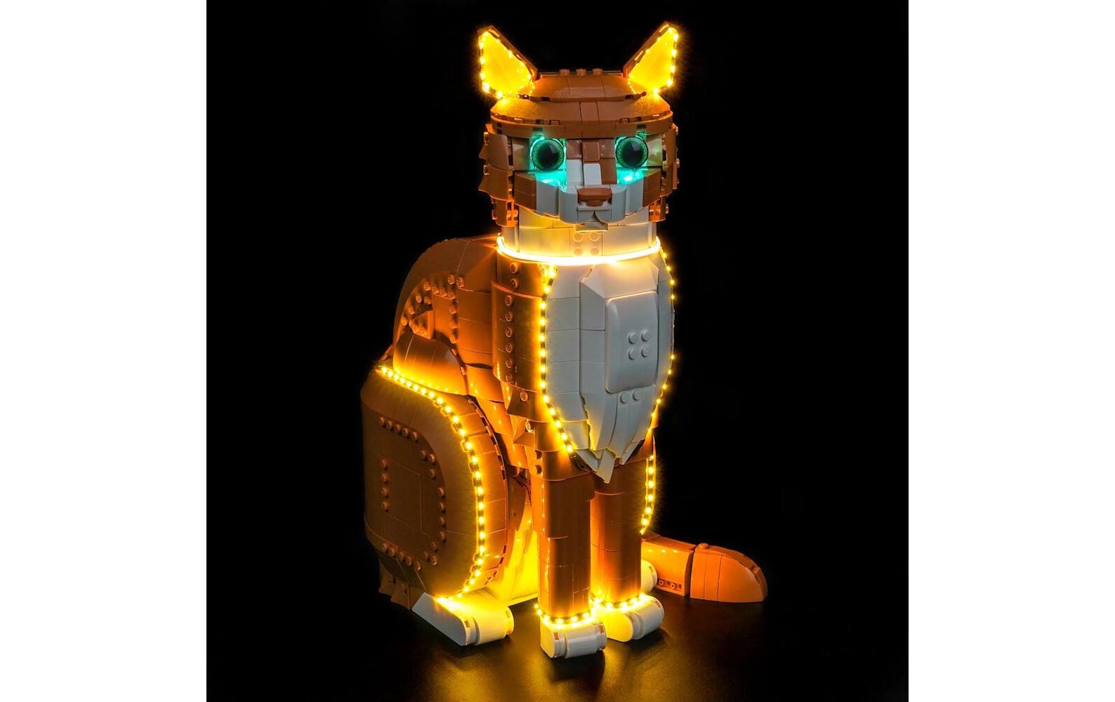 BrickBling LED-Licht-Set für LEGO® 21376 Katze