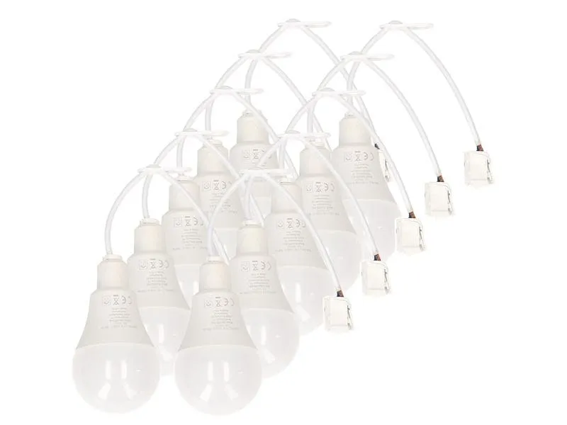 Max Hauri Baustellenlampe LED 4000K, 10 Stück Max Hauri Baustellenlampe LED 4000K, 10 Stück