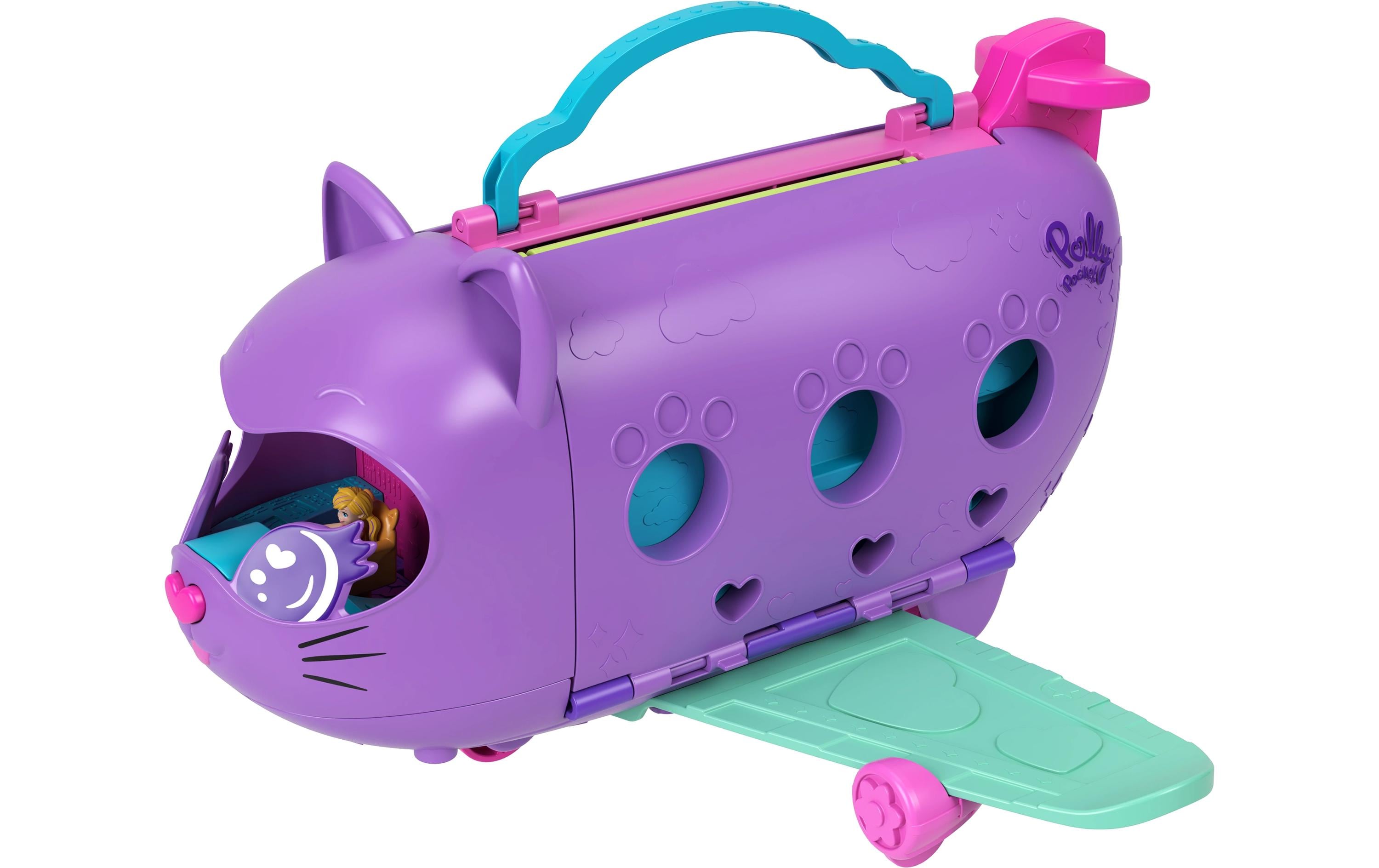 Polly Pocket Spielset Kitty Plane
