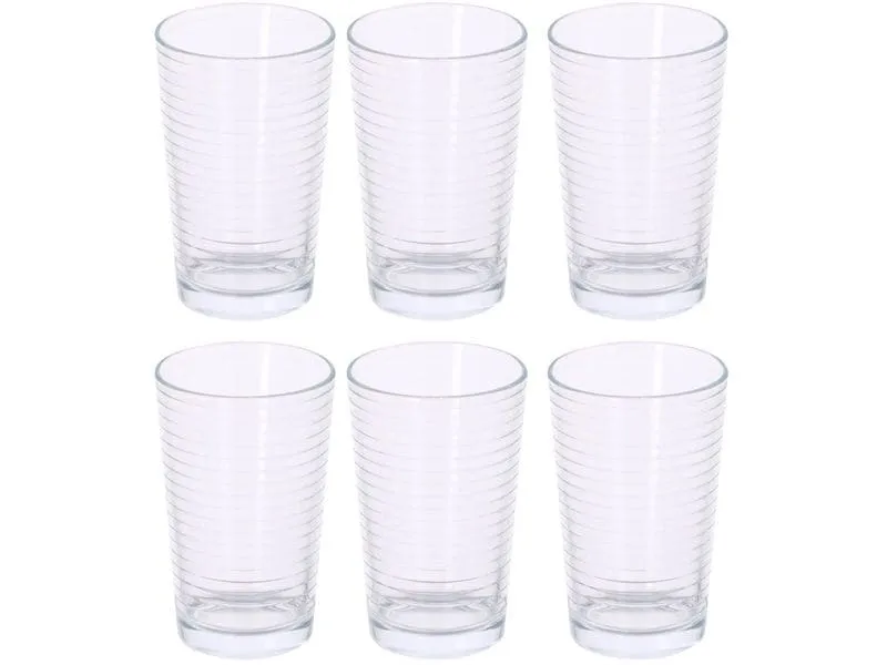 alpina Wassergläser Set 220 ml, 6 Stück, Transparent alpina Wassergläser Set 220 ml, 6 Stück, Transparent