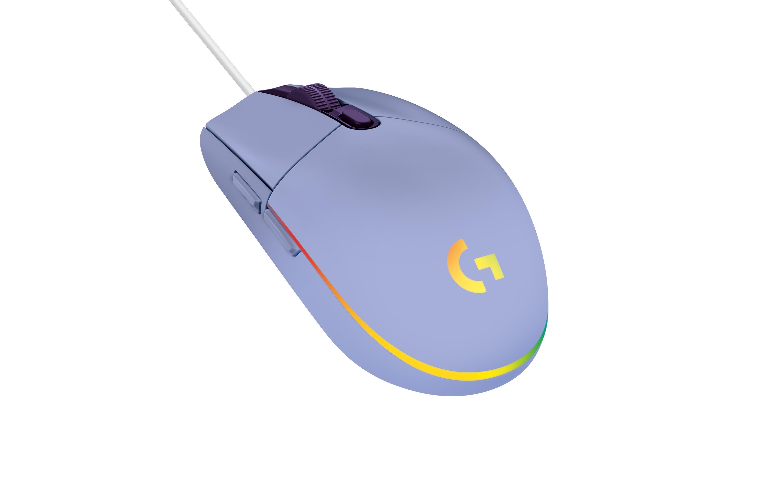 Logitech Gaming-Maus G203 Lightsync Lila Logitech Gaming-Maus G203 Lightsync Lila