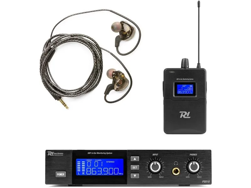 Power Dynamics In-Ear Monitoring-System PD810 Power Dynamics In-Ear Monitoring-System PD810