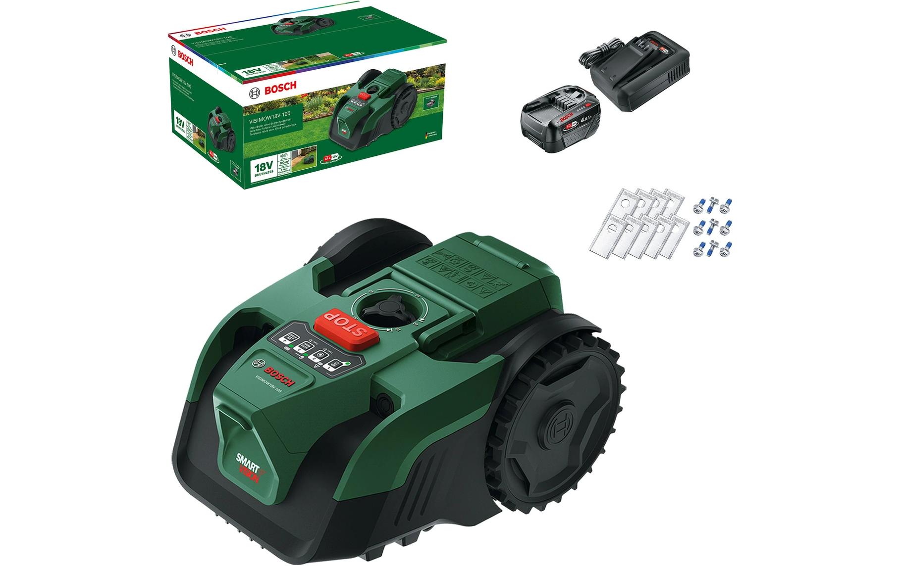 Bosch Mähroboter VISIMOW18 V-100 100 m²