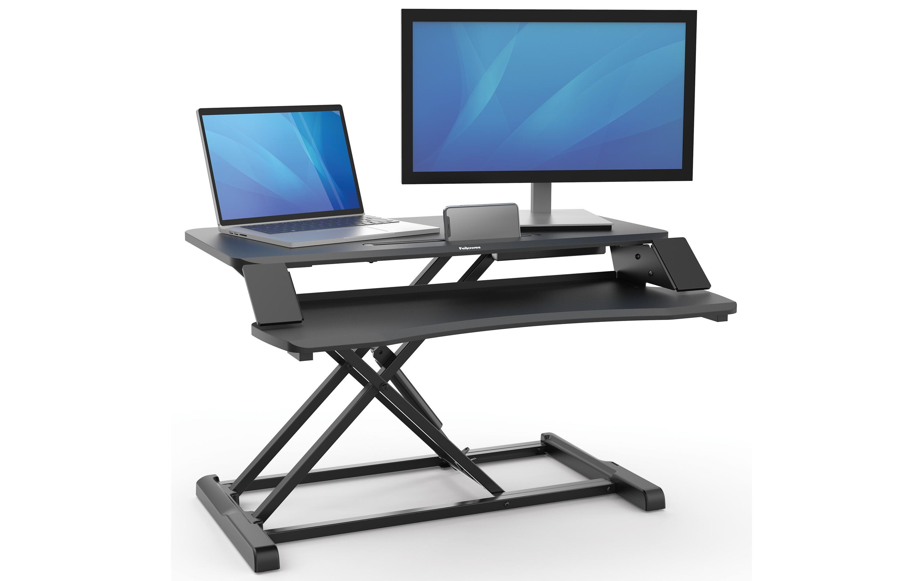 Fellowes Bildschirm-Ständer Corsivo Schwarz