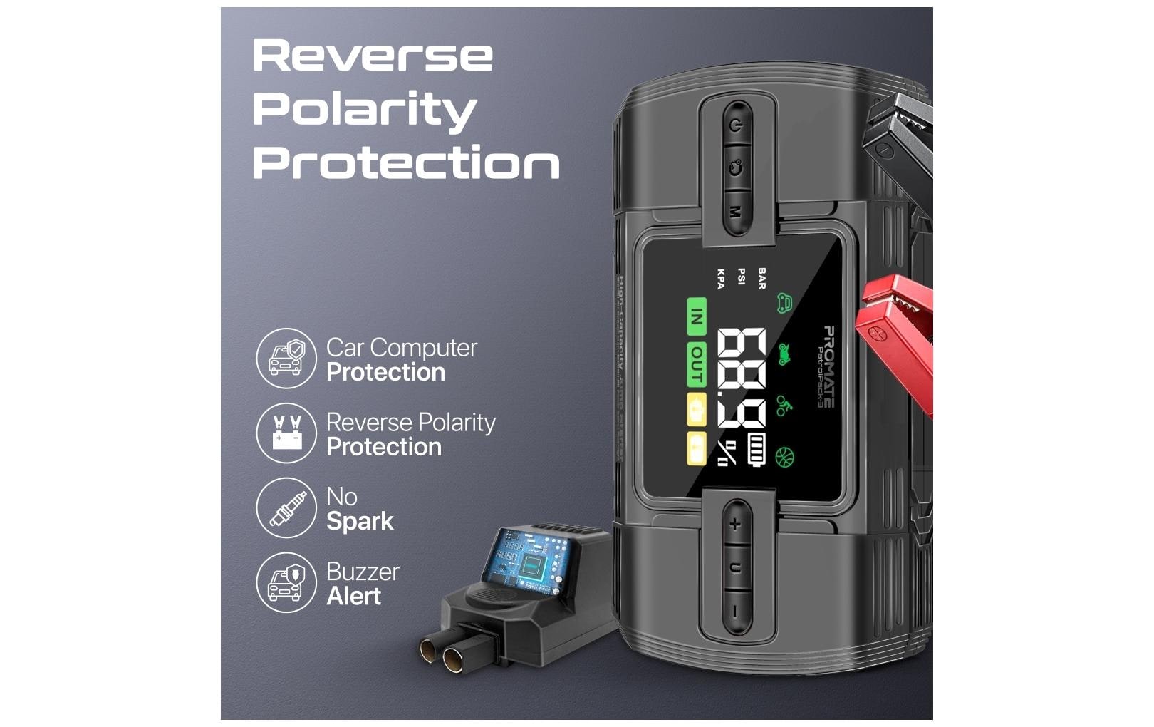 Promate PatrolPack-3 Hochleistungs-Auto-Starter