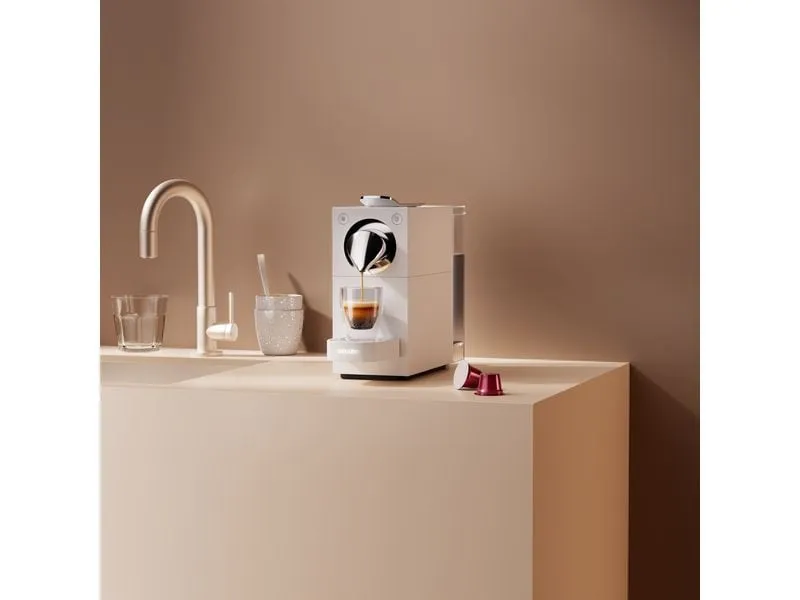 Delizio Kapselmaschine Una Automatic Weiss