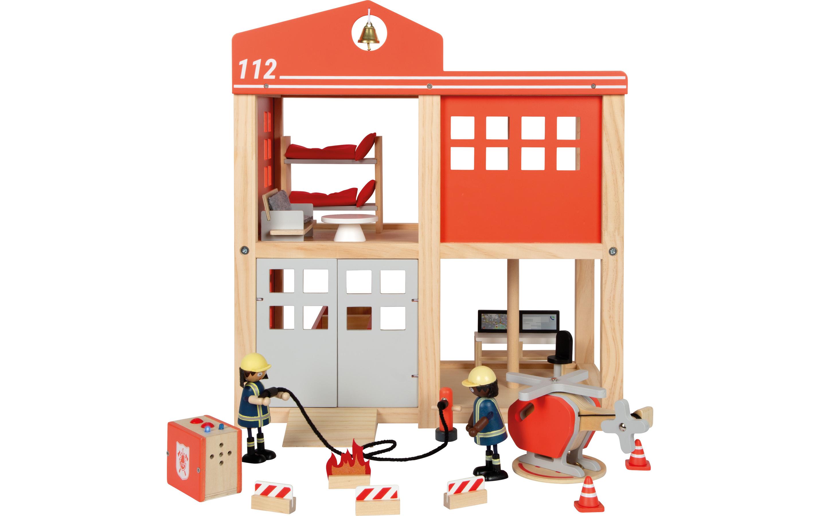 small foot Grosse Feuerwache mit Zubehör