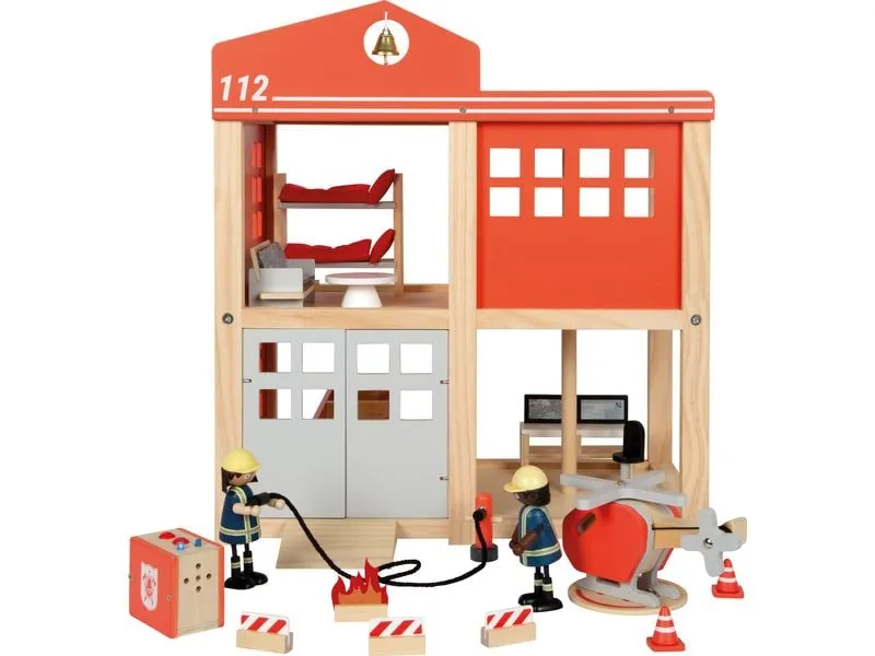 small foot Grosse Feuerwache mit Zubehör small foot Grosse Feuerwache mit Zubehör