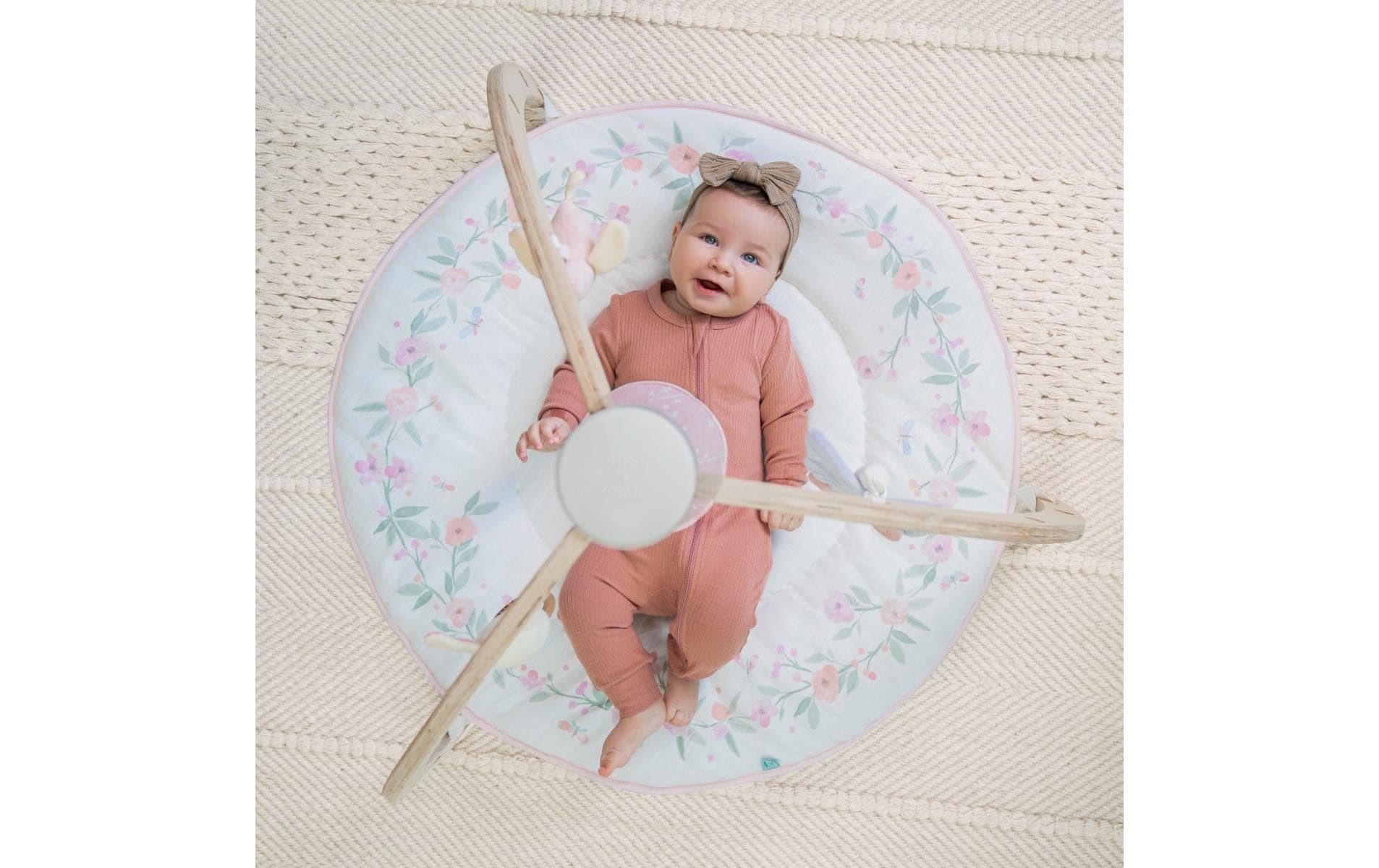 Aden + Anais Krabbeldecke mit Spielbogen Ma Fleur