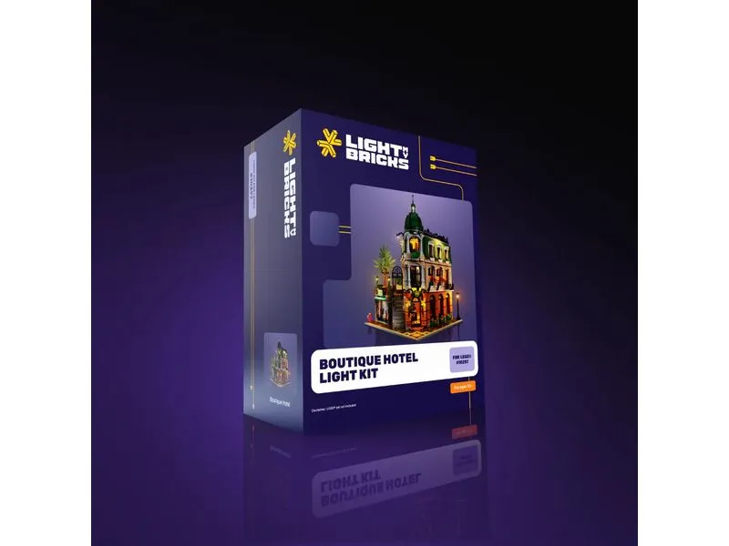 Light My Bricks LED-Licht-Set für LEGO® LMB 2.0 für 10297 Boutique-Hotel Light My Bricks LED-Licht-Set für LEGO® LMB 2.0 für 10297 Boutique-Hotel