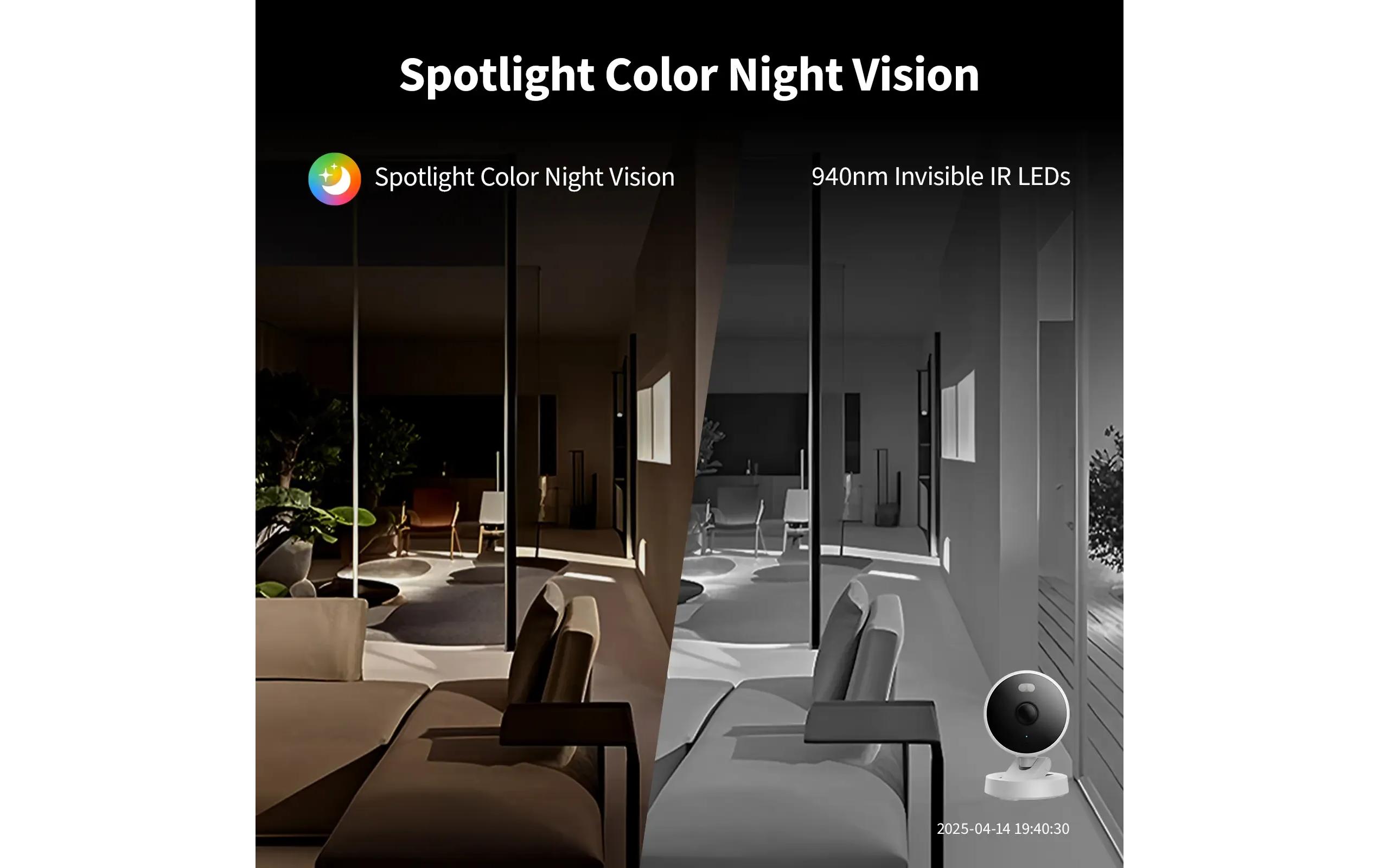 Aqara Netzwerkkamera G100 Weiss, 1 Stück