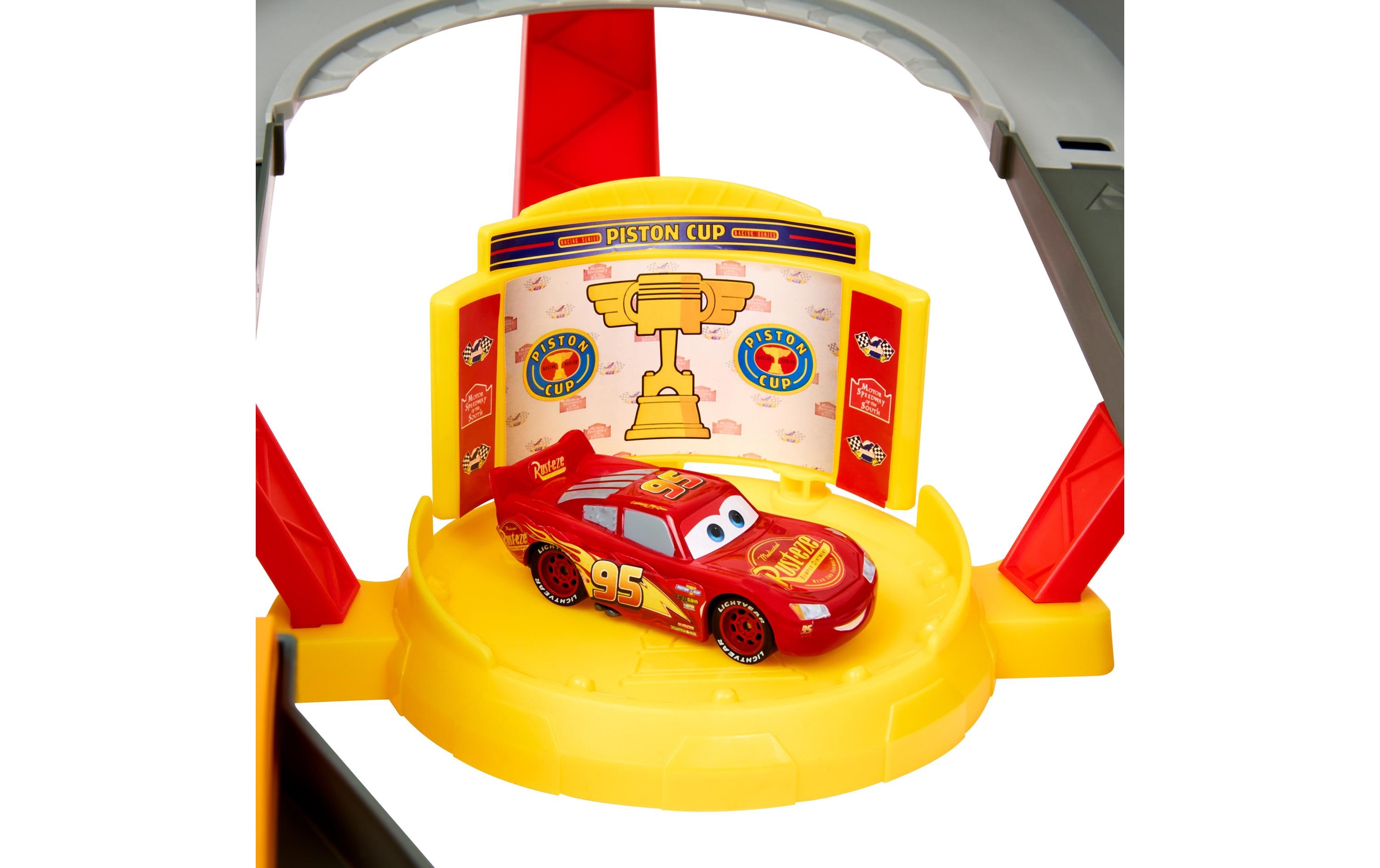 Mattel Cars Disney Cars Piston Cup Action-Rennstrecke