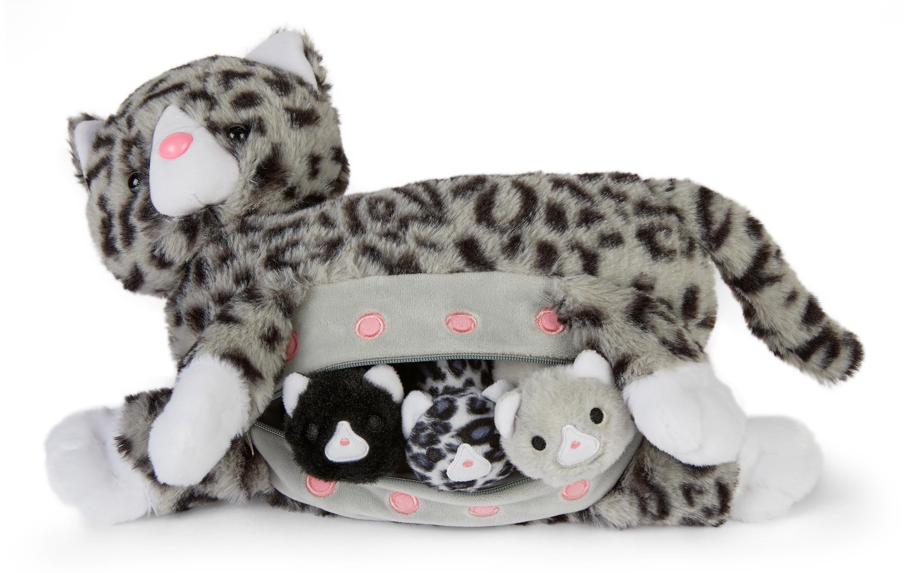 Mamanimals Kuscheltier Mama Katze & Babys 25 cm