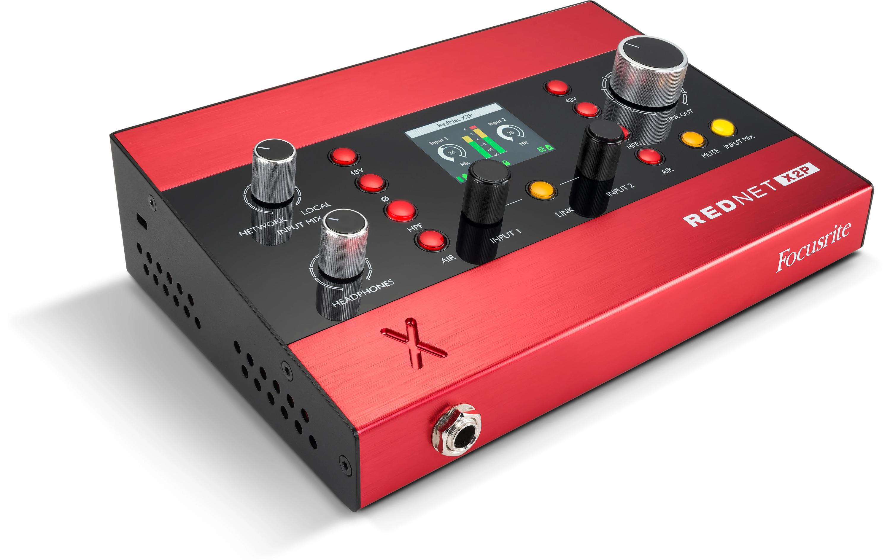Focusrite Audio Interface RedNet X2P Focusrite Audio Interface RedNet X2P