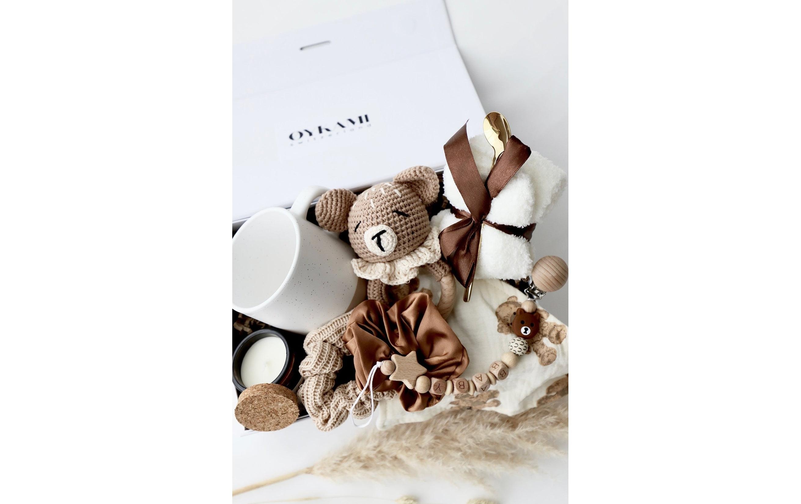 Oykami Mama und Baby Geschenkbox «Kapstadt» Bär
