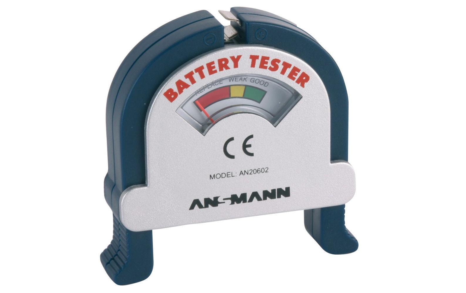 Ansmann Batterietester im Taschenformat