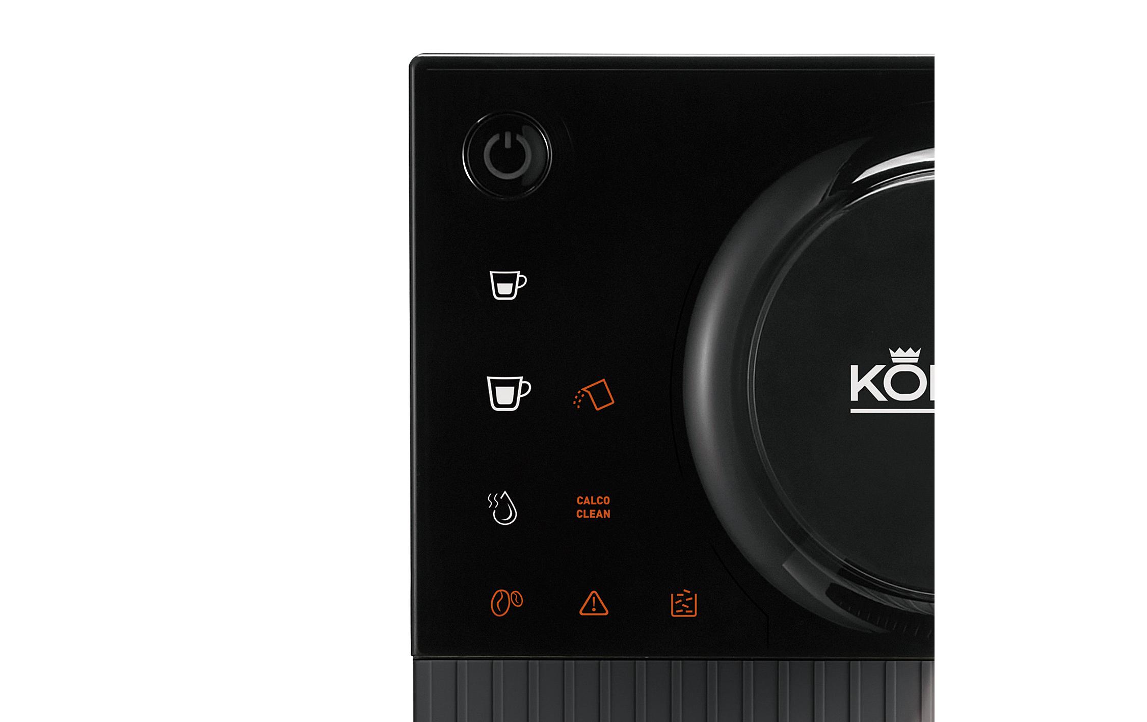 Koenig Kaffeevollautomat Finessa Nano Dunkelgrau