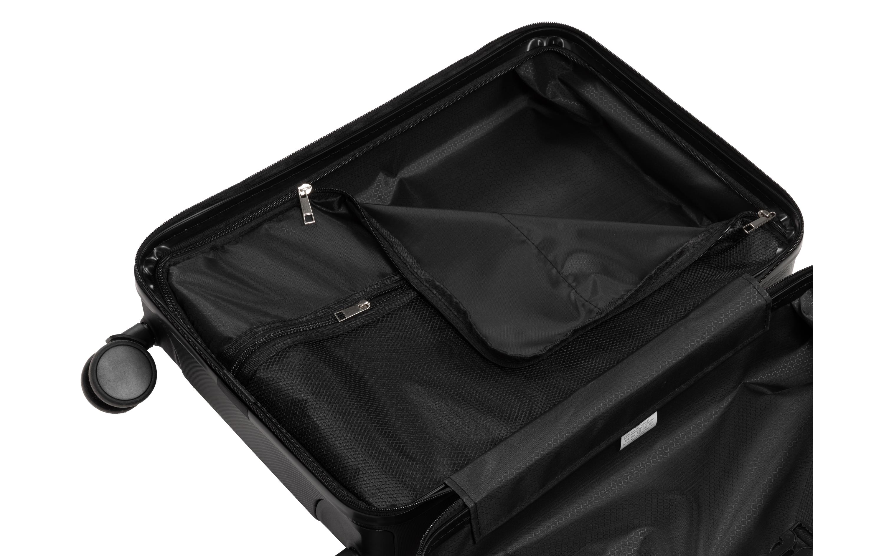 KOOR Reisekoffer Malea 39.5 L, Schwarz