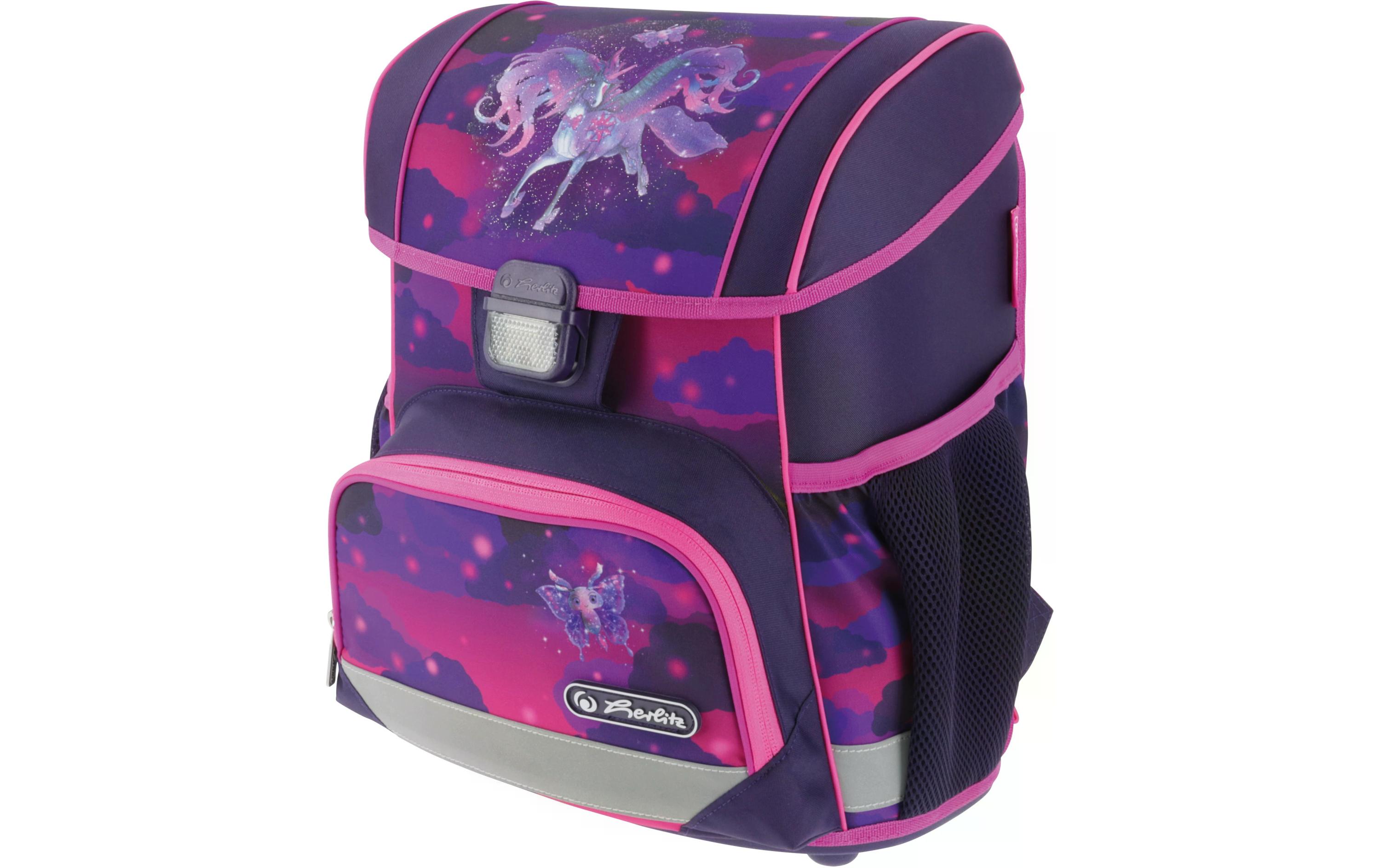 Herlitz Schulthek Loop Plus Magic Unicorn 4-teiliges Set