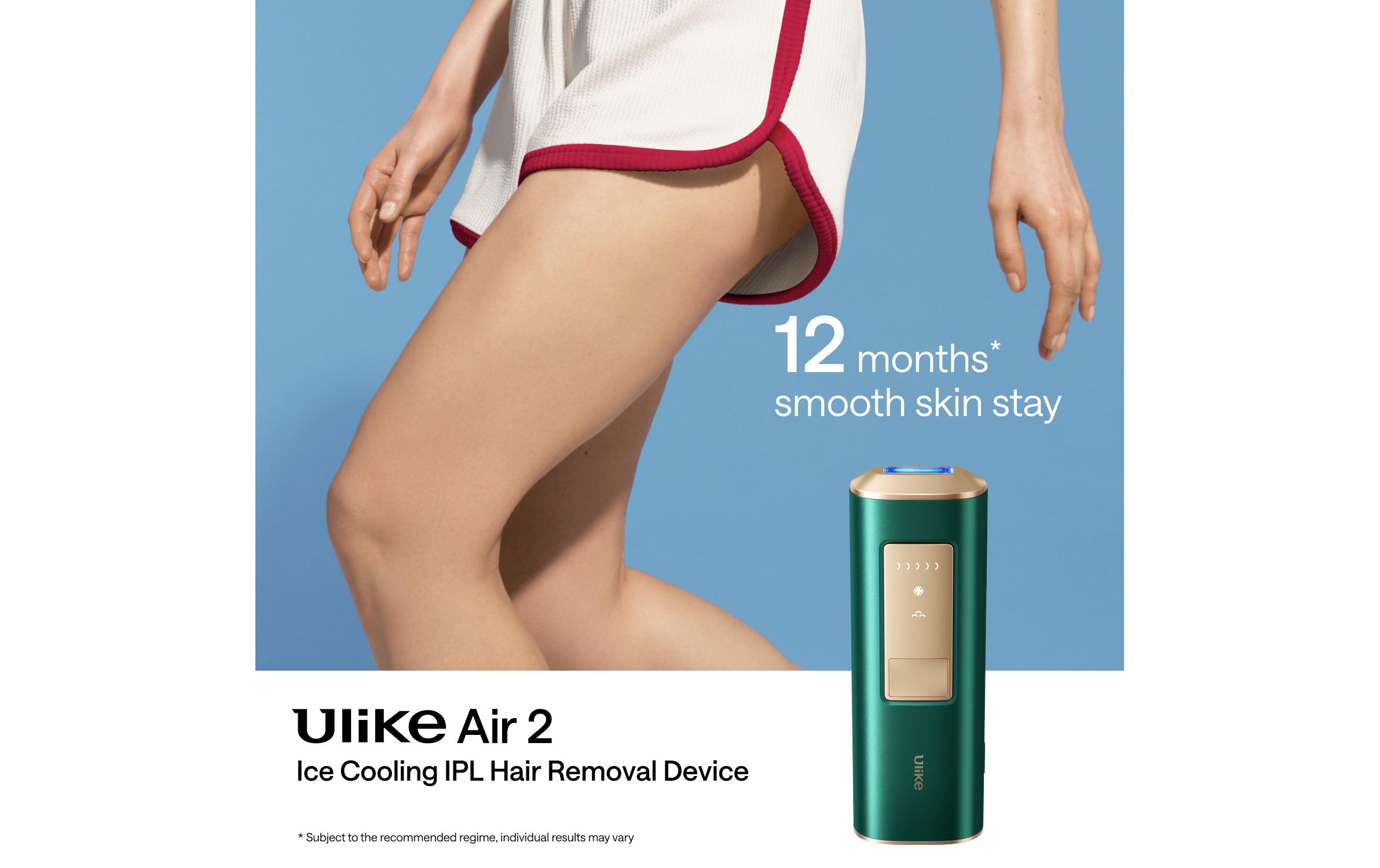 Ulike IPL-Haarentferner Air 2 Gold/Dunkelgrün