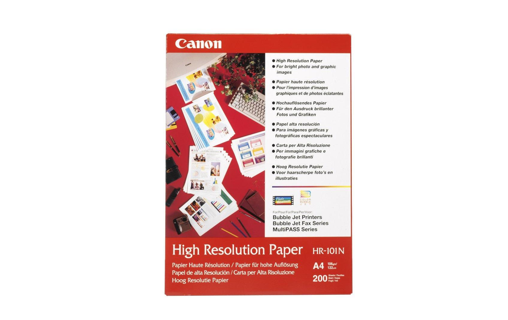 Canon Druckerpapier A4 Weiss 200 Stück Canon Druckerpapier A4 Weiss 200 Stück