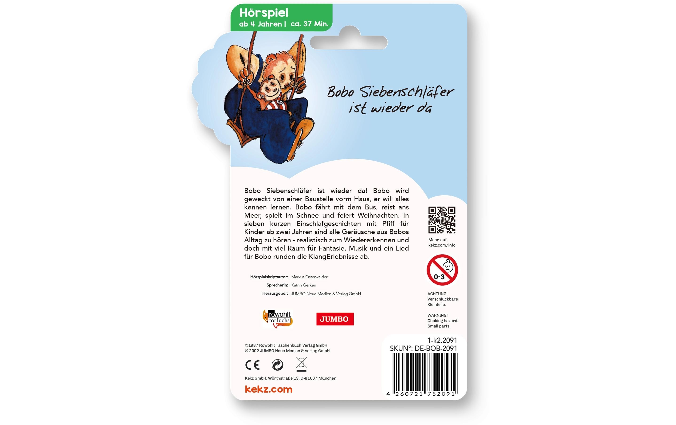 Kekz Audiochip Bobo Siebenschläfer Kekz Audiochip Bobo Siebenschläfer