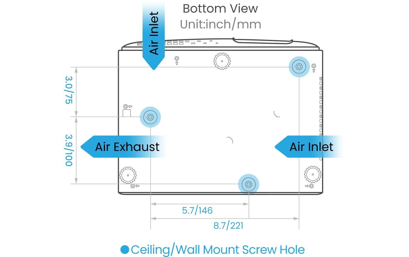BenQ Projektor TK710
