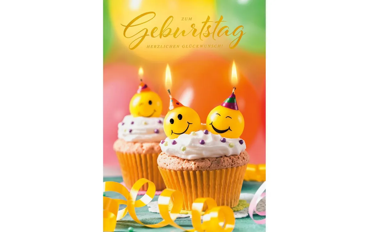 ABC Geburtstagskarte Smilie, Maxi ABC Geburtstagskarte Smilie, Maxi